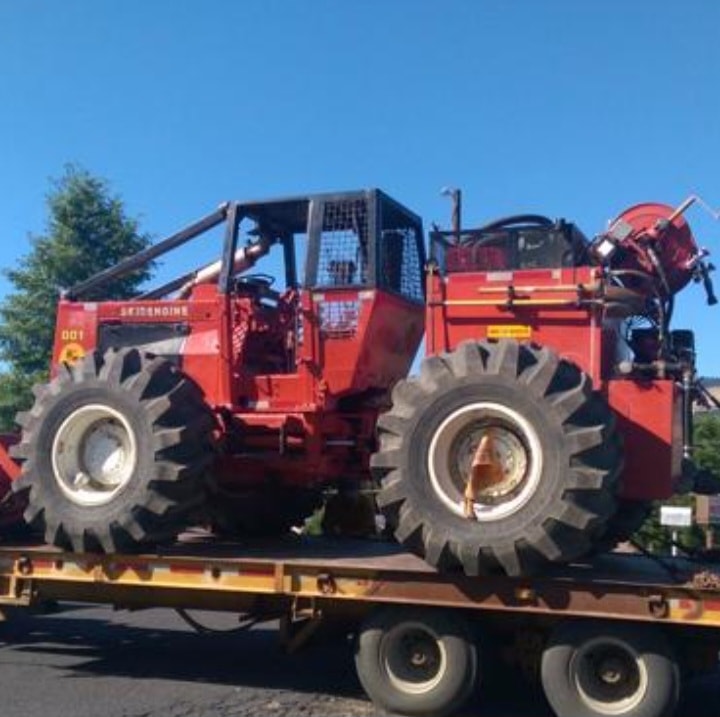 Wildland fire apparatus and skid unit